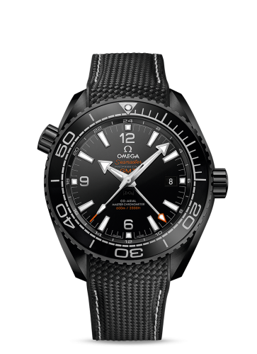 Omega Seamaster Planet Ocean 600M Co-Axial 45.5 Master Chronometer GMT Deep Black
